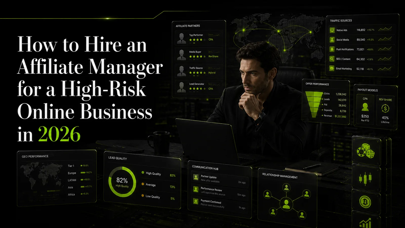 How to hire an affiliate manager for a high-risk online business in 2026